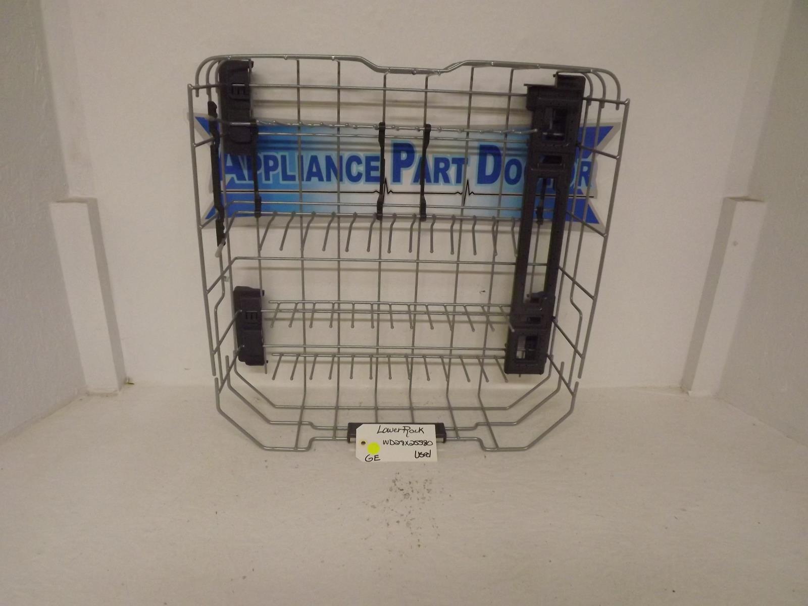 GE Dishwasher WD28X25580 Lower Rack Used GE Dishwasher WD28X25580 Lower Rack Used